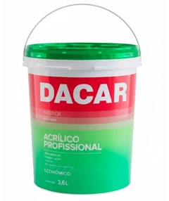 TINTA ACRILICA FOSCO 3.6LT PROFISSIONAL VERDE PISCINA - DACAR