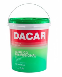 TINTA ACRILICA FOSCO 3.6LT PROFISSIONAL AREIA - DACAR