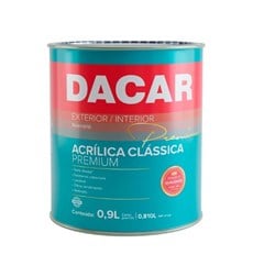TINTA ACRILICA 810ML SEMI BRILHO BASE D - DACAR