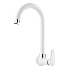 TORNEIRA PLASTICA PIA PAREDE BICA MOVEL 3/4 ALLURE BRANCA - VIQUA