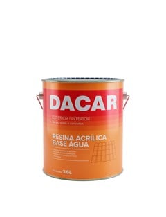 RESINA ACRILICA BASE D AGUA  3 6LTS CINZA - DACAR