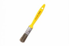 TRINCHA 3/4 CERDA SINTETICA GRISA CABO/AMARELO - COMPEL