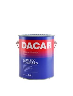 TINTA ACRILICA SEMI BRILHO STANDARD 3.6LT PALHA - DACAR