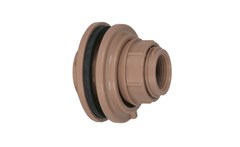 ADAPTADOR CAIXA DE AGUA AUTO AJUSTE 25X3/4 C/FLANGE - AMANCO