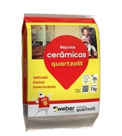 CIMENTO REJUNTE FLEXIVEL 5KG MARROM TABACO - QUARTZOLIT