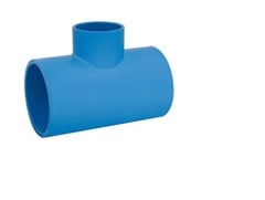TE SOLDAVEL REDUCAO IRRIGACAO AZUL 50X35MM - VIQUA