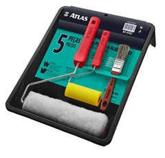 KIT P/ PINTURA E ACABAMENTO 05PCS - ATLAS