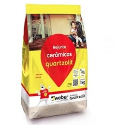 CIMENTO REJUNTE FLEXIVEL 5KG PALHA - QUARTZOLIT