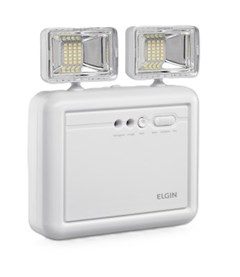 LUMINARIA DE EMERG C/2 FAROIS 8W LED - ELGIN