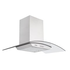 COIFA PARED INOX/VIDR NEW VETRO 90CM 127V - TRAMONTINA