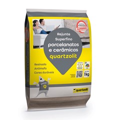 CIMENTO REJUNTE FLEXIVEL 5KG CINZA ARTICO - QUARTZOLIT