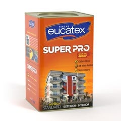 TINTA ACRILICA FOSCO SUPER PRO 18LT MARFIM NOBRE - EUCATEX