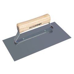 DESEMPENADEIRA P/MASSA ACO LISA 12X30 C/MADEIRA - MOMFORT