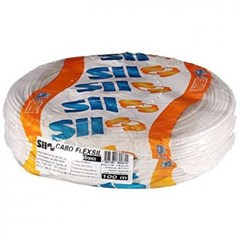 FIO FLEXIVEL PARALELO 2X1 5MM 300V BRA - SIL