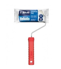 ROLO DE LA VELUDO  9CM C/CABO 329/9 - ATLAS
