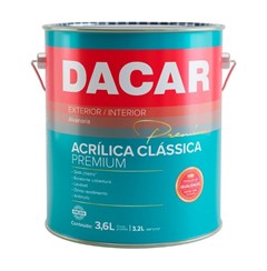 TINTA ACRILICA 3.2LT SEMI BRILHO BASE P/T - DACAR