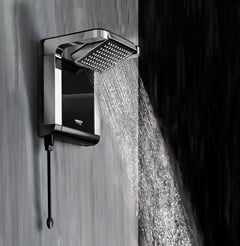 DUCHA ACQUA STAR ULTRA 220V 7800W PRETO/CROMADO - LORENZETTI