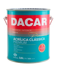 TINTA ACRILICA 3.2LT FOSCO BASE P/T - DACAR