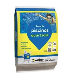 CIMENTO REJUNTE P/PISCINA 5KG AZUL COBALTO - QUARTZOLIT