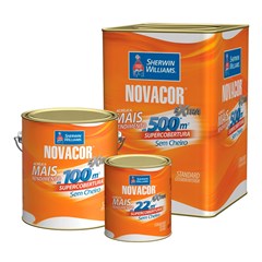TINTA ACRILICA FOSCO 3.6LT NOVACOR EXTRA BRANCO GELO - SHERWIM WILLIAMS