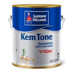 TINTA ACRILICA FOSCO INTERNO 3.6LT KEM TONE AZUL OCEANO - SHERWIM WILLIAMS