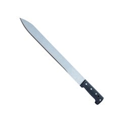 FACAO C/CABO DE PLASTICO QUADRADO 18` PRETO - GAVILAN