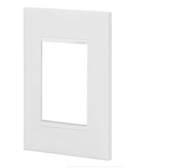 PLACA 4X2 P/MODULO PIAL PLUS 3 PONTOS BRANCA - PIAL