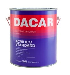 TINTA ACRILICA FOSCO 3.6LT STANDARD CINZA ARABESCO - DACAR