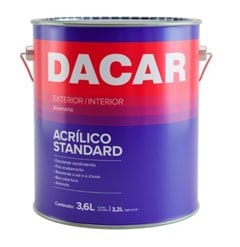 TINTA ACRILICA FOSCO 3.6LT STANDARD FEIJAO MOYASHI - DACAR
