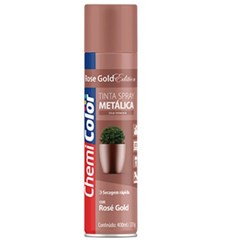 TINTA SPRAY METALICA 400ML ROSE GOLD - CHEMICOLOR
