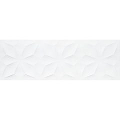 REVESTIMENTO RETIFICADO ACETINADO 3D 30X90,2 INS LUX WHITE - INCEPA REVESTIMENTOS