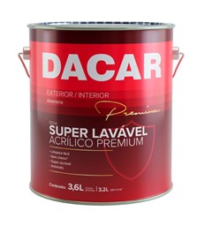 TINTA ACRILICA ACETINADO 3.2LT BASE A - DACAR