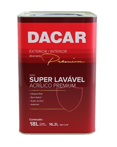 TINTA ACRILICA ACETINADO 16.2LT BASE A - DACAR