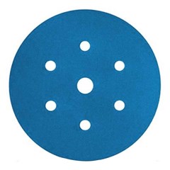 LIXA DISCO SECO 7 FURO GR 500 152MM BLUE - 3M
