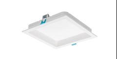LUMINARIA EMBUTIR LED QUADRADA RECUADA DEEP 18W 3000K BRANCO BIVOLT - STELLA