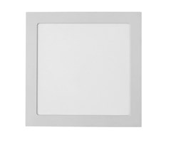 LUMINARIA EMBUTIR LED QUADRADA ECO 24W 3000K BRANCA BIVOLT - STELLA
