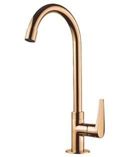 TORNEIRA METAL LAVATORIO MESA BICA MOVEL 1/2 C32 1/4V ROSE - LORENZETTI
