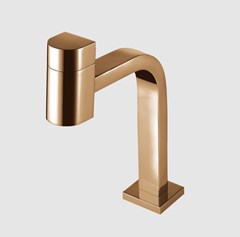 TORNEIRA METAL LAVATORIO MESA BICA BAIXA R55 1/2 1/4V ROSE - LORENZETTI