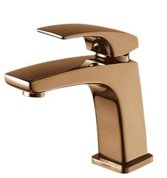TORNEIRA MISTURADOR MONOCOMANDO LAVATORIO MESA R78 1/2 ROSE GOLD - LORENZETTI