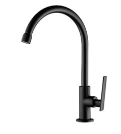 TORNEIRA METAL LAVATORIO MESA BICA MOVEL 1/2 B37 1/4V PRETA - LORENZETTI