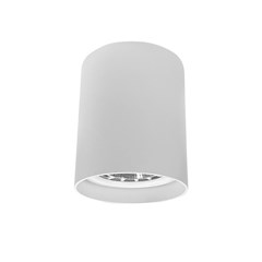 LUMINARIA SOBREPOR REDONDA LISSE 1 AR70 GU10 50W BRANCO BIVOLT - NEWLINE