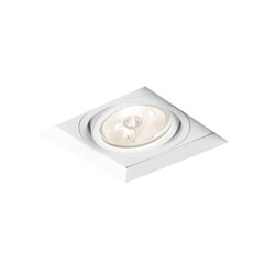 LUMINARIA EMBUTIR NO FRAME II 1 AR111 GU10 50W BRANCO BIVOLT - NEWLINE