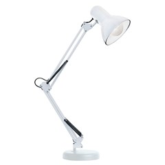 LUMINARIA DE MESA ARCHITECT E27 BRANCO BIVOLT - LLUMM