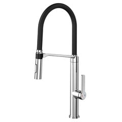 TORNEIRA MISTURADOR MONOCOMANDO COZINHA MESA FLEXIVEL 1/2 PRETO - DOCOL