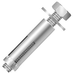CHUMBADOR (PARABOLT) C/PARAFUSO 1/2X4 1/2 ZB - CISER