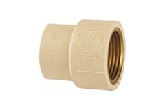 LUVA SOLDAVEL TRANSICAO SUPER CPVC 22MMX1/2 - AMANCO