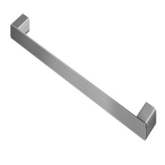 PORTA TOALHA METALICO 60CM D.FLAT GRAFITE ESCOVADO - DOCOL