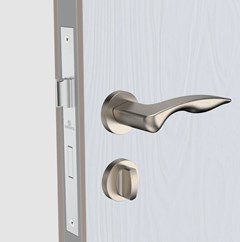 FECHADURA BANHEIRO PRESTO ROS59 ACETINADA C/ROSETA - SOPRANO