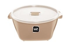 POTE PLASTICO MULTIUSO PREMIUM 2L CAPUCCINO - UZ. UTILIDADES