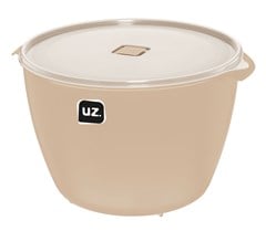 POTE PLASTICO MULTIUSO PREMIUM 10L CAPUCCINO - UZ. UTILIDADES